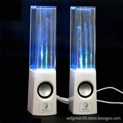 USB dancing water speakers, Led water jets fountain for mp3, iPad, iPhone MAC and more